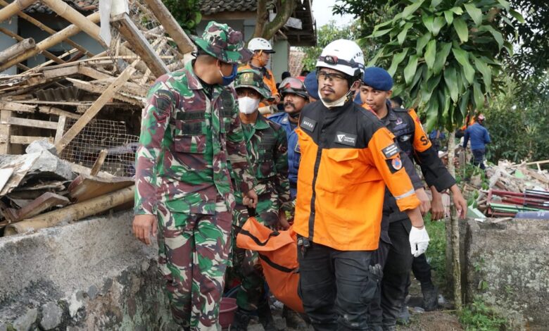 Bantuan untuk korban Gempa Cianjur.