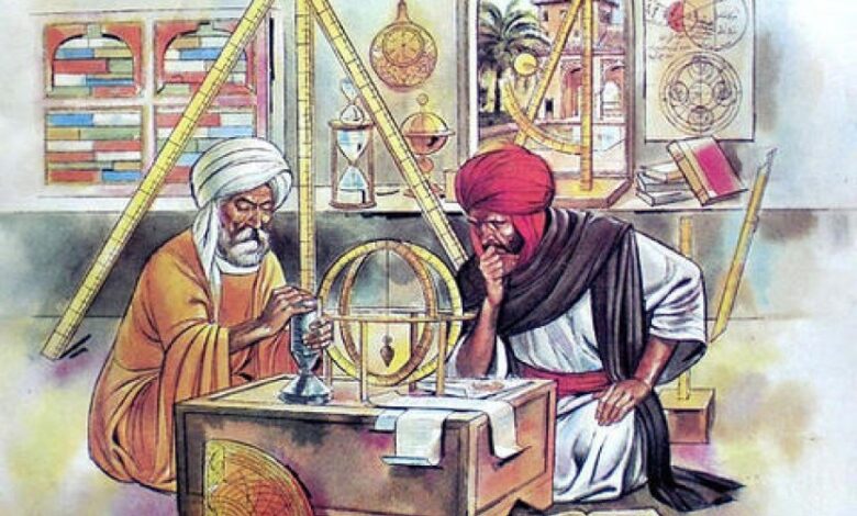Muslim Engineer illustration