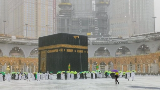 Pluie de la Mecque