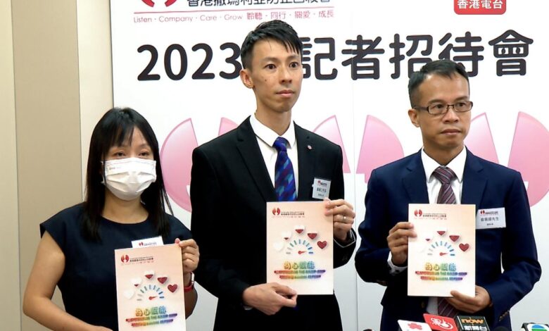 The Samaritan Befrienders organization urges the Hong Kong Government to devote more resources to mental health services.