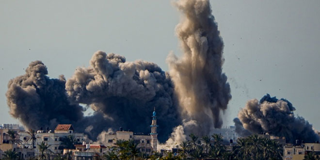 Israel gempur Rafah, Palestina.