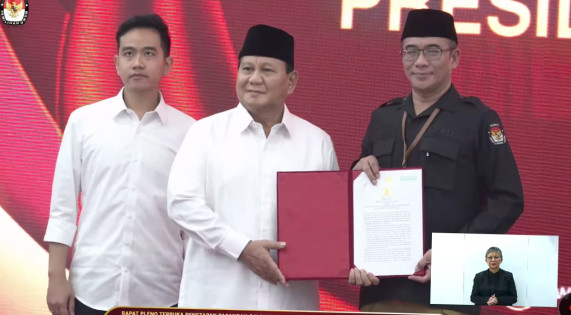 Final, Prabowo-Gibran nommé président-vice-président.