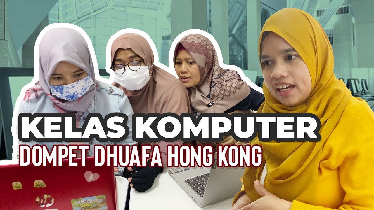 Di Sini PMI Hong Kong Belajar Komputer dan Internet dari Nol

