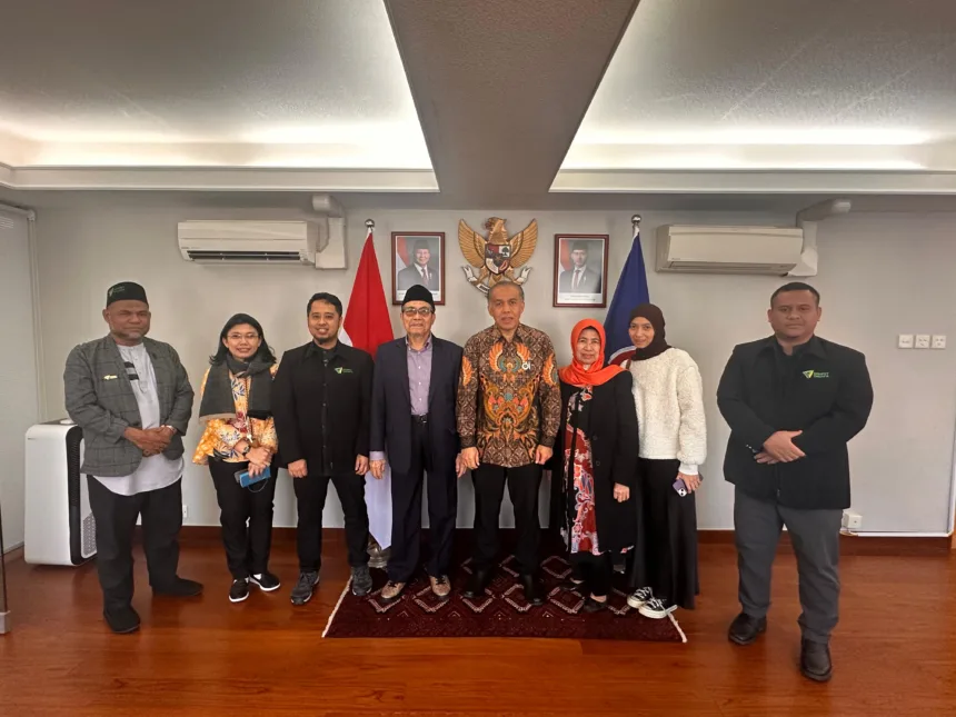 Ketua Dewan Pengawas Syariah Dompet Dhuafa Prof Amin Suma Kunjungi KJRI Hong Kong