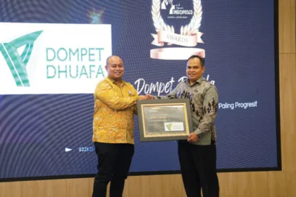 INDOPOSCO Anugerahi Dompet Dhuafa sebagai Lembaga Filantropi Paling Progresif, Terbuka, dan Tepercaya