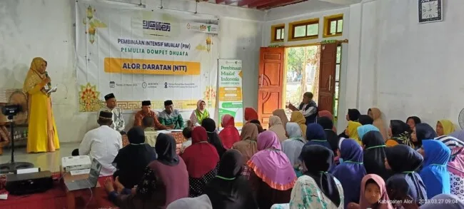 Kuatkan Iman Mualaf, Dompet Dhuafa Alor NTT Berikan Pembinaan Intensif