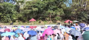 Sekitar 400 jamaah menghadiri sholat Idul Adha yang diselenggarakan KJRI Hong Kong di Indian Club, Causeway Bay