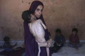 Resmi, PBB Nyatakan Bencana Kelaparan di Gaza (Foto CNN Indonesia)