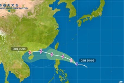Hong Kong Waspada, Badai Ragasa Bisa Menjelma Jadi Topan Super