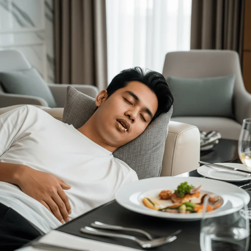 Bahaya, Jangan Tidur Setelah Makan