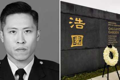 Hong Kong Gelar Upacara Penghormatan untuk Ho Wai-ho Petugas Pemadam Kebakaran yang Gugur di Tai Po