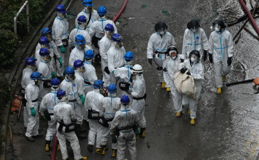 Kebakaran Tai Po: Jenazah Terbakar Ditemukan, Korban Meninggal Dunia Jadi 151