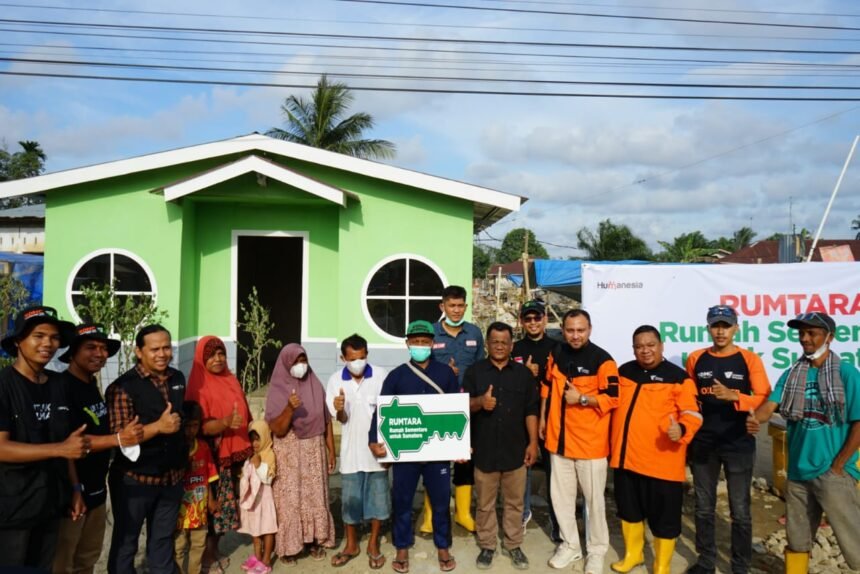171.379 Rumah Rusak, Dompet Dhuafa Bangun 1.000 Rumah Sementara bagi Penyintas Bencana Sumatera
