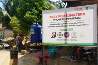 DMC Dompet Dhuafa Bangun Pipanisasi, Salurkan Air Bersih untuk Penyintas Banjir di Tapanuli Tengah