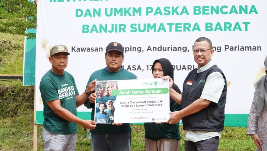 Dompet Dhuafa Revitalisasi Kawasan Lestari Alam Glamping di Sumatra Barat