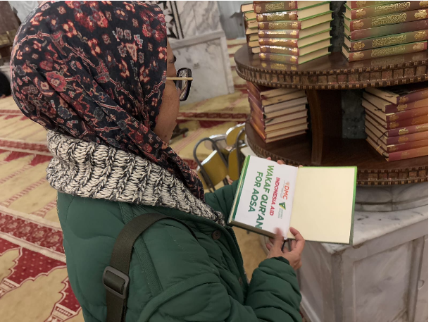 Jelang Ramadan, Dompet Dhuafa Salurkan Bantuan Masyarakat Indonesia ke Masjidil Aqsa Palestina