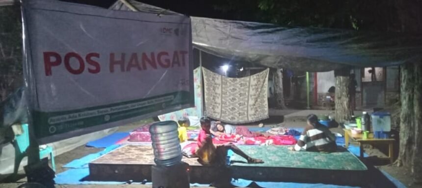 Saat Gempa Flores Timur, DMC Dompet Dhuafa Hadir Layani Pengungsi di Desa Lamahala dan Terong