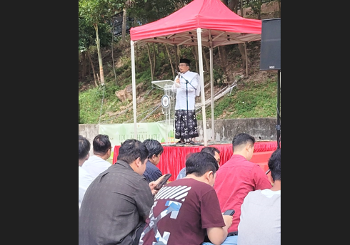 Dai Ambassador DDHK Ustadz May Dedu Ajak Warga Indonesia di Hong Kong Teladani Keteguhan dan Kesabaran Siti Hajar