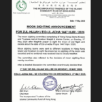 Hong Kong, Macau, dan Indonesia Berlebaran Idul Adha 27 Mei
