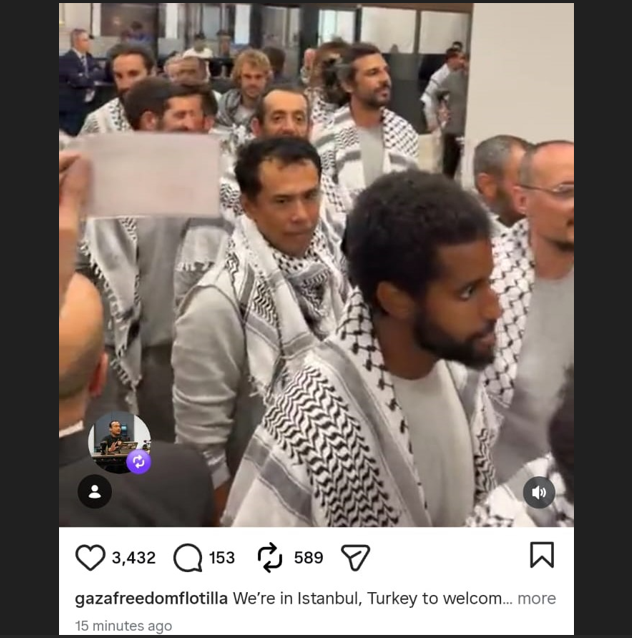 Ustadz Herman Budianto dan Seluruh Aktivis Global Sumud Flotilla Bebas, Segera Dipulangkan ke Tanah Air
