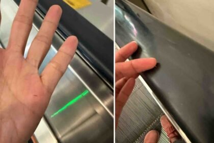 Ada Bahaya di Pegangan Eskalator Stasiun MTR Admiralty: Jarum Lukai Tangan Warga