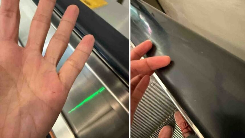 Ada Bahaya di Pegangan Eskalator Stasiun MTR Admiralty: Jarum Lukai Tangan Warga