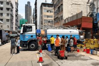 Belum Ada Kepastian Layanan Air di Shau Kei Wan Bisa Pulih