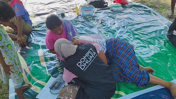 Dompet Dhuafa Dirikan Pos Medis di Lokasi Gempa NTT
