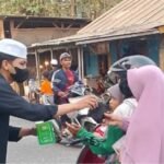 DD Volunteer Sigap Bagikan Masker Antisipasi Dampak Abu Vulkanik Erupsi Anak Krakatau